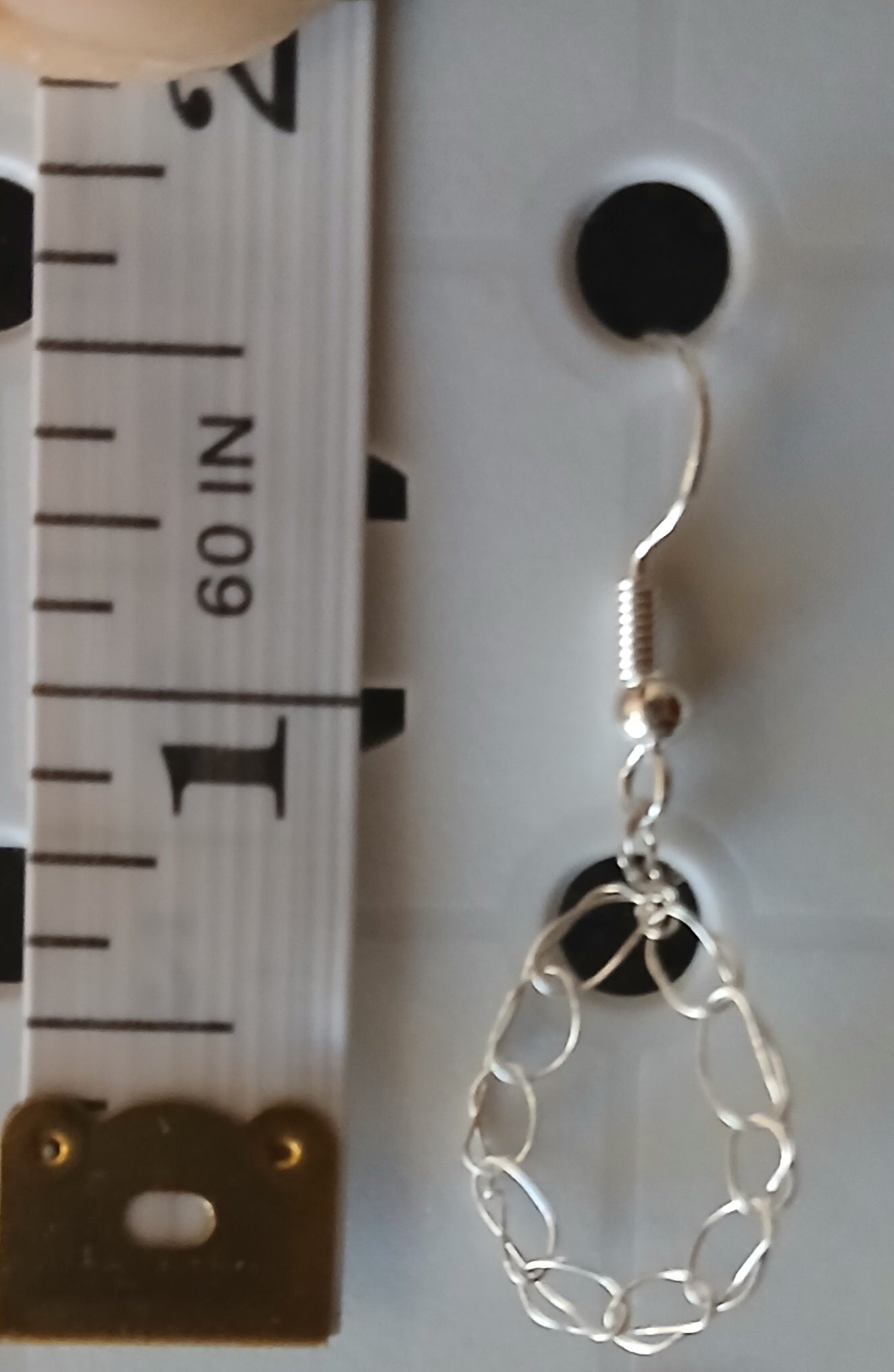 Wire Crochet Open Teardrop Earrings — Simplicity by E&Co