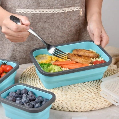 Collapsible Silicone Food  Containers