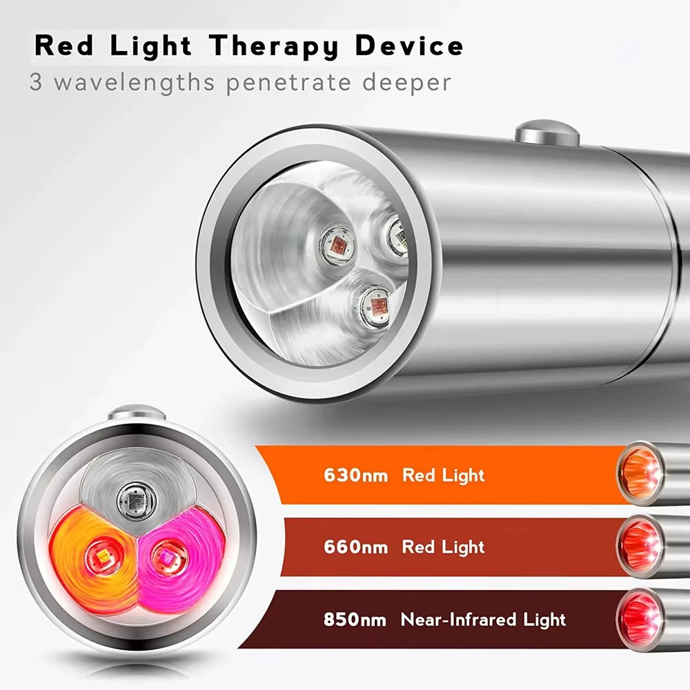 Red Light Therapy Device — Infrared Pain Relief & Muscle Recovery