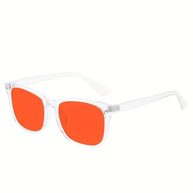 Blue Light Blocking Glasses — Classic Square Frame (Unisex)