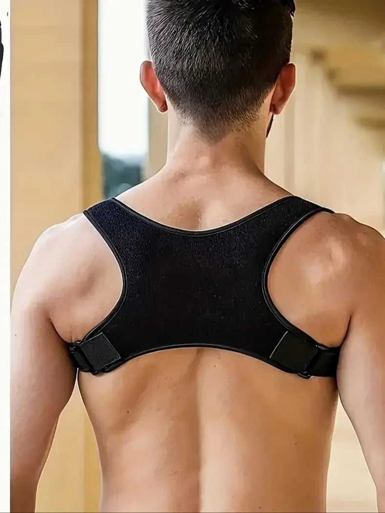Adjustable Back Posture Corrector — Breathable & Discreet