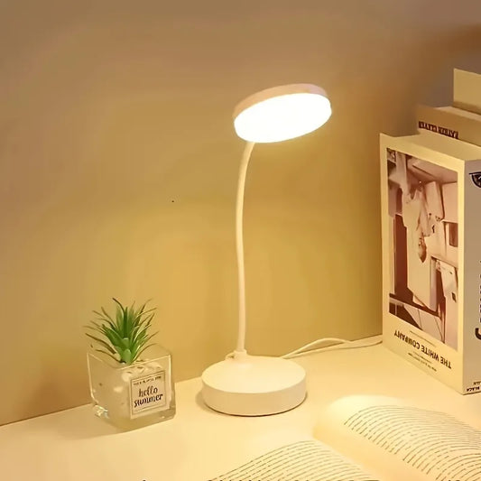 Flexible LED Desk Lamp with 3-Level Dimmer, USB Powert