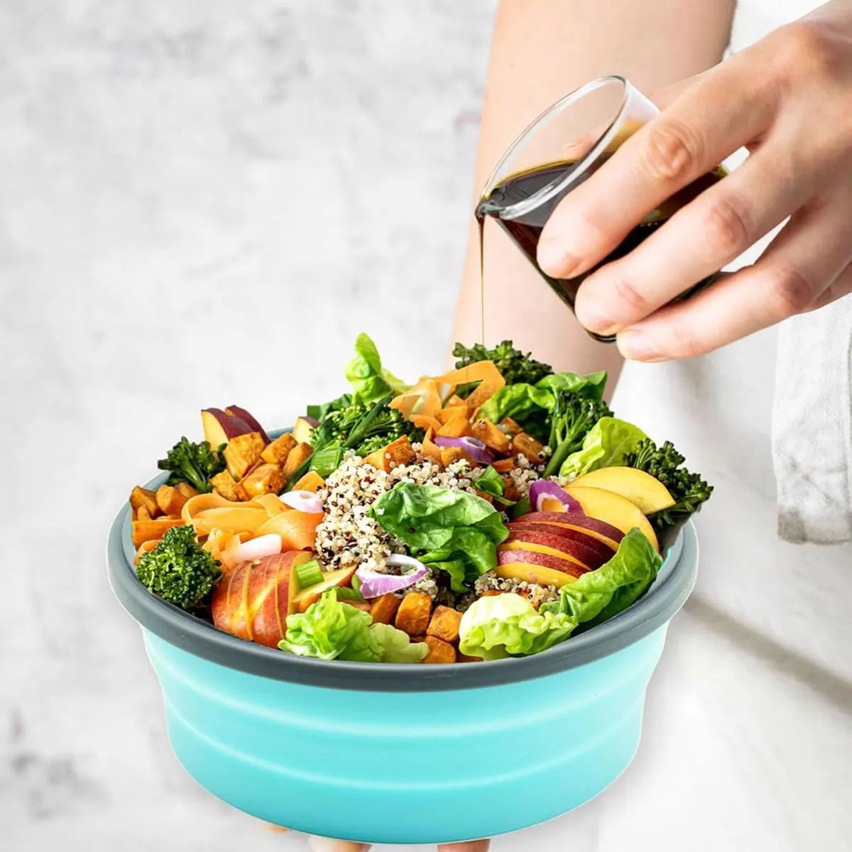 Collapsible Silicone Food  Containers
