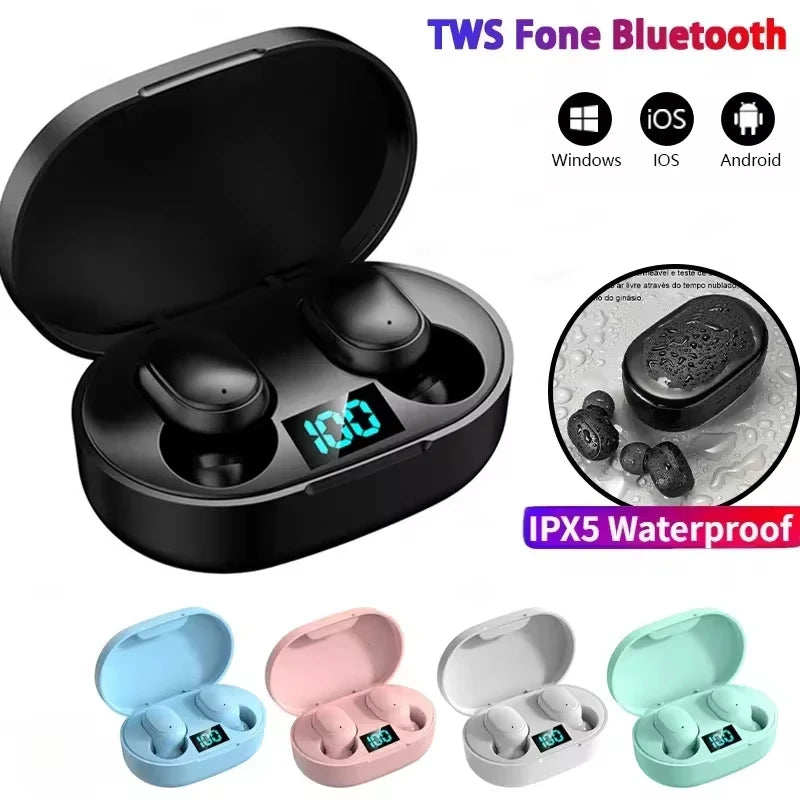 E6S Wireless Bluetooth Earbuds- TWS true Wireless stereo