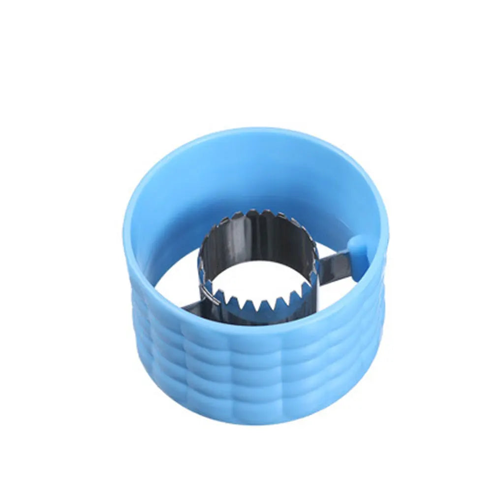Corn cob peeler/striper
