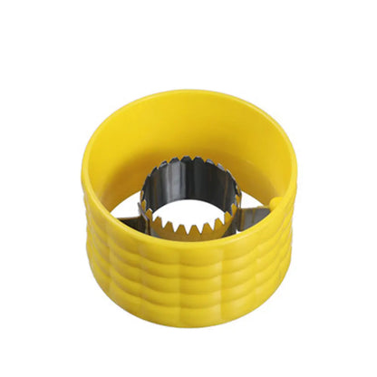 Corn cob peeler/striper