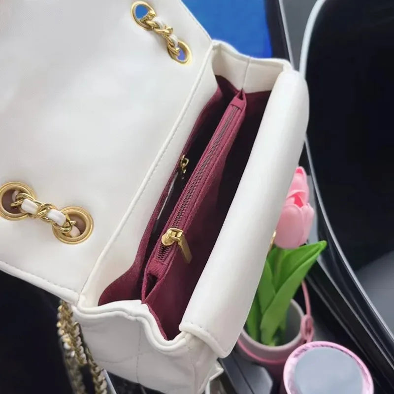 Luxury Crossbody Bag — Premium Leather Wallet Purse