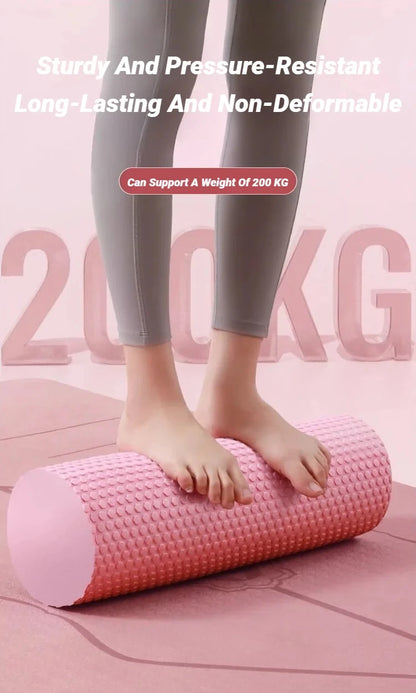 Hexagonal Yoga Foam Roller — Deep Tissue Muscle Recovery