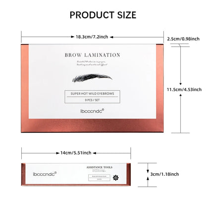 2-in-1 Eyebrow Lamination & Tinting Kit — Professional At-Home Results