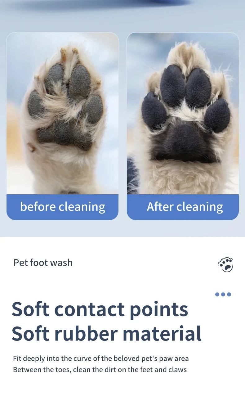Electric Paw Cleaner -portable dog foot washer