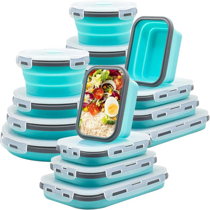 Collapsible Silicone Food  Containers