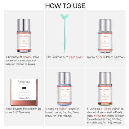 2-in-1 Eyebrow Lamination & Tinting Kit — Professional At-Home Results