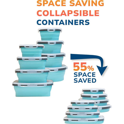 Collapsible Silicone Food  Containers