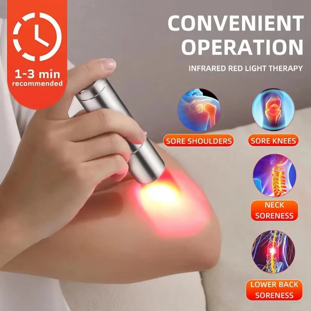 Red Light Therapy Device — Infrared Pain Relief & Muscle Recovery