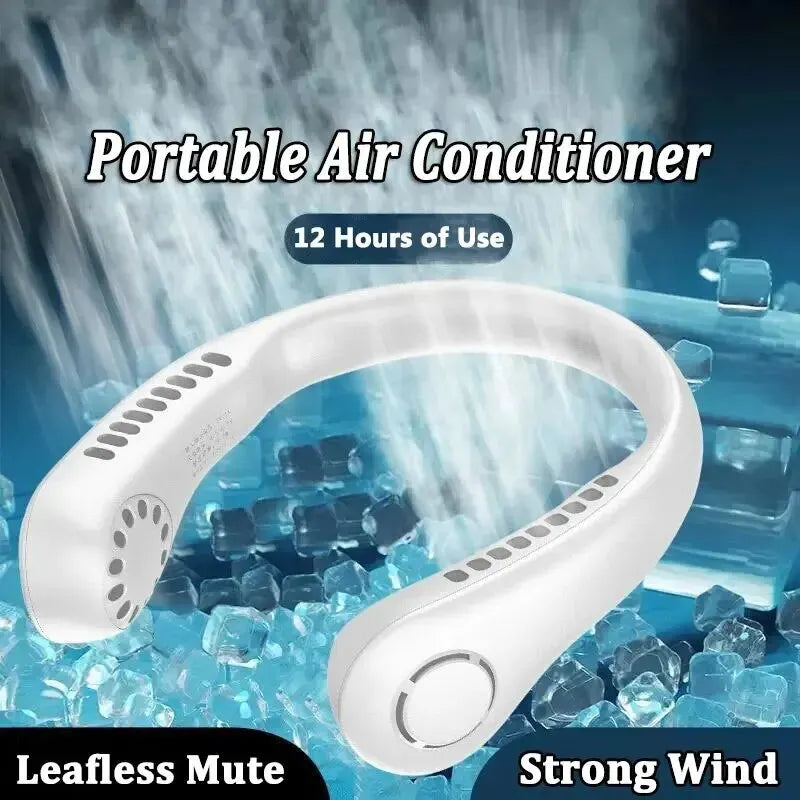 Flexible mini neck fan