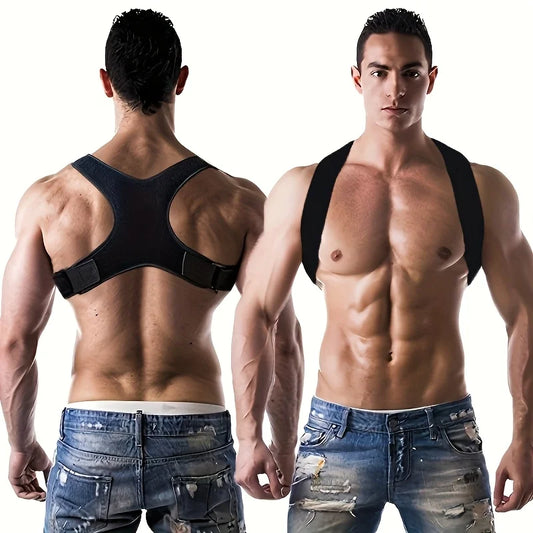 Adjustable Back Posture Corrector — Breathable & Discreet
