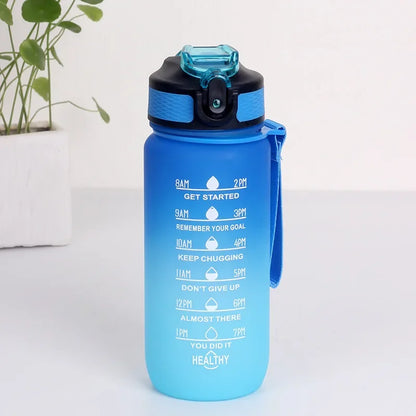 Sports Water Bottle with Time Marker