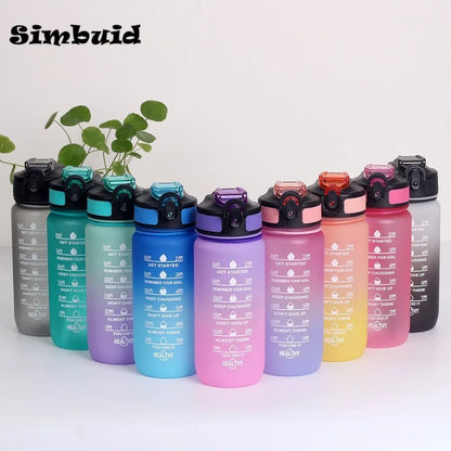 Sports Water Bottle with Time Marker