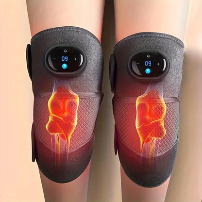Heated Knee Brace Wrap — Electric Heat Therapy for Joint Pain