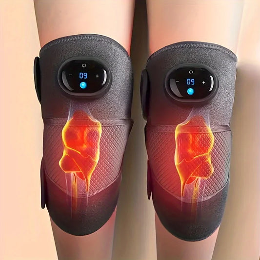 Heated Knee Brace Wrap — Electric Heat Therapy for Joint Pain