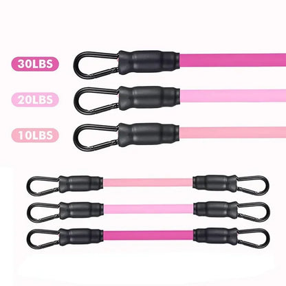 Resistance Band Set — 3-Level Workout & Ankle Exercise Kit