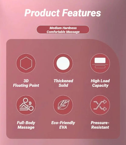 Hexagonal Yoga Foam Roller — Deep Tissue Muscle Recovery