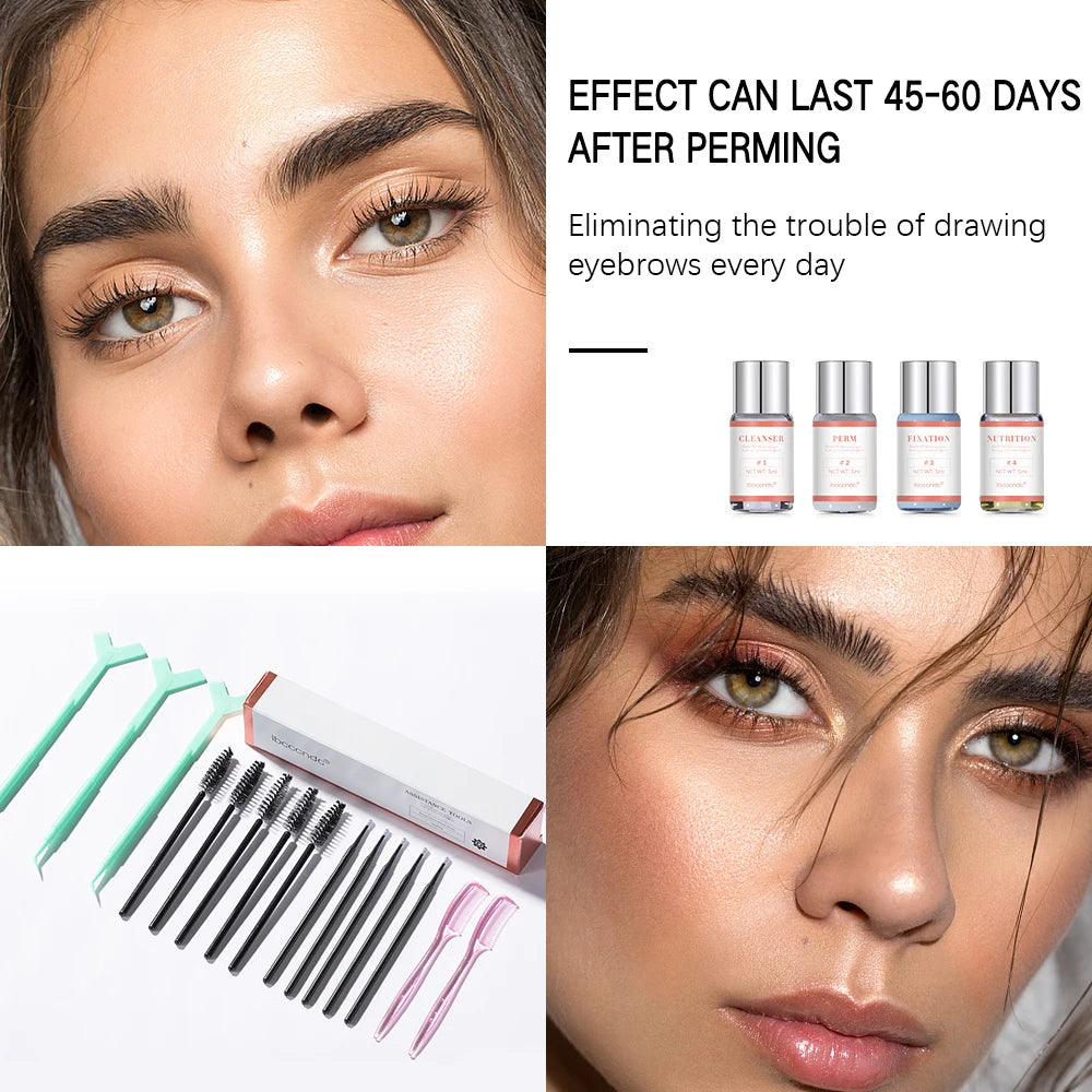 2-in-1 Eyebrow Lamination & Tinting Kit — Professional At-Home Results
