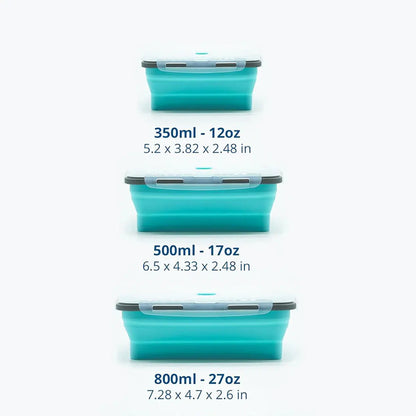 Collapsible Silicone Food  Containers