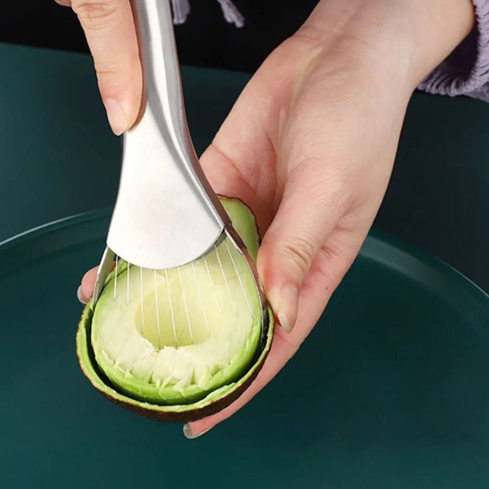 2 in 1 Stainless Steel Avocado Cutter