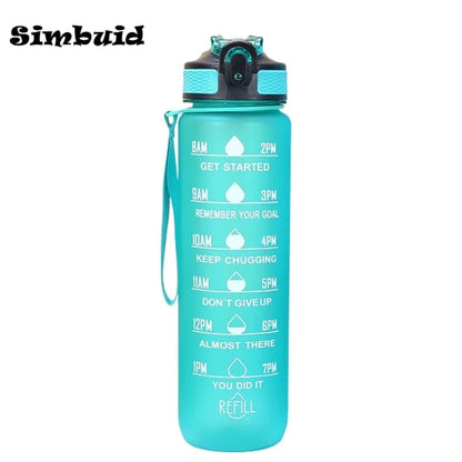 Sports Water Bottle with Time Marker