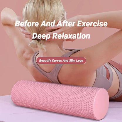 Hexagonal Yoga Foam Roller — Deep Tissue Muscle Recovery